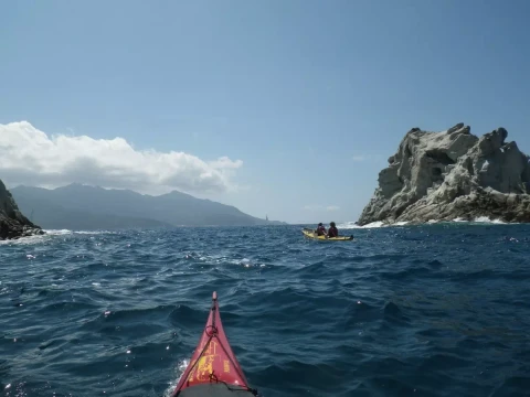 Tour de l'île d'Elbe en kayak de mer