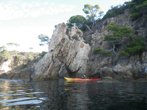 Itinérance en kayak de mer de Six-Fours-les-plages à Bormes les Mimosas